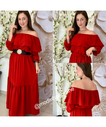 Vestido Katiusa Terracota